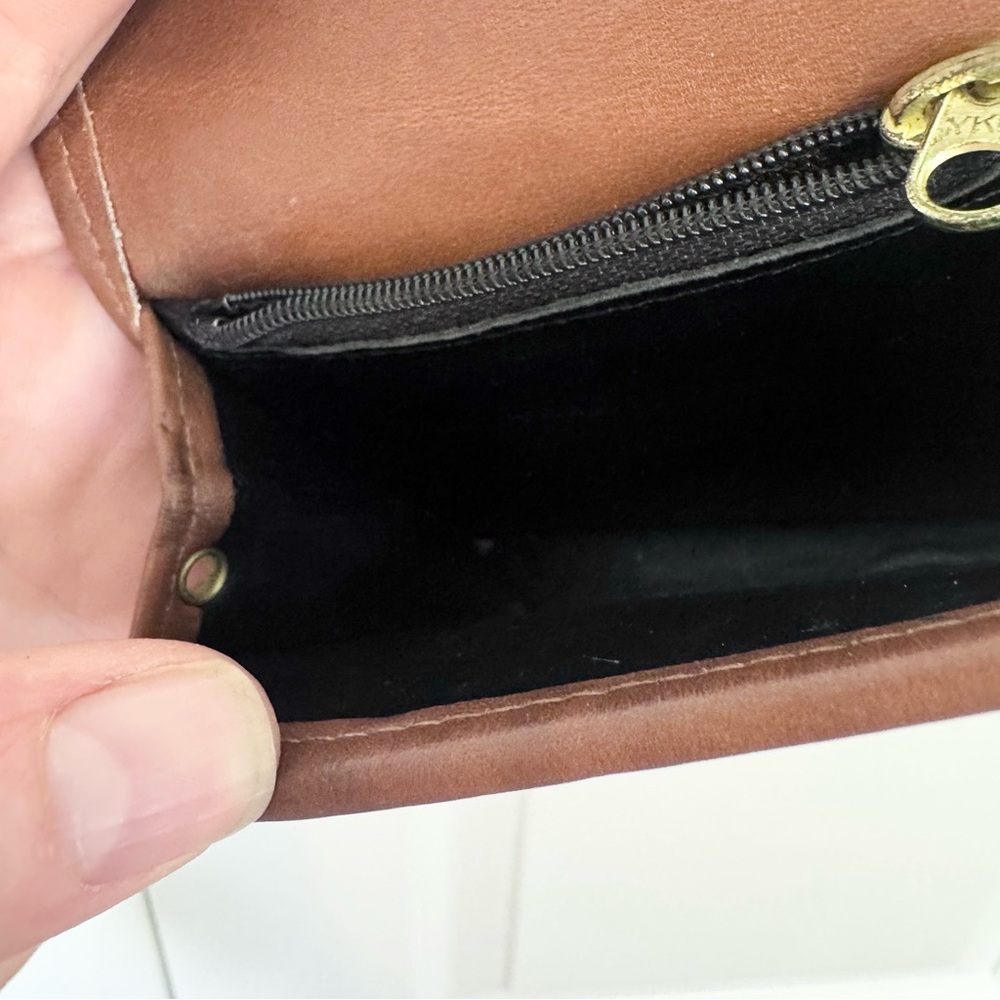 Coach Vintage Brown Leather Wallet & Key Case - Picture 13 of 16
